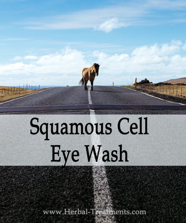 Herbal Treatment - Squamous Cell Eye Wash for Horses